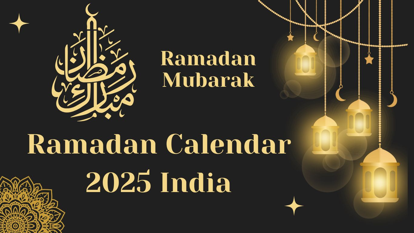 Ramadan Calendar 2025 India