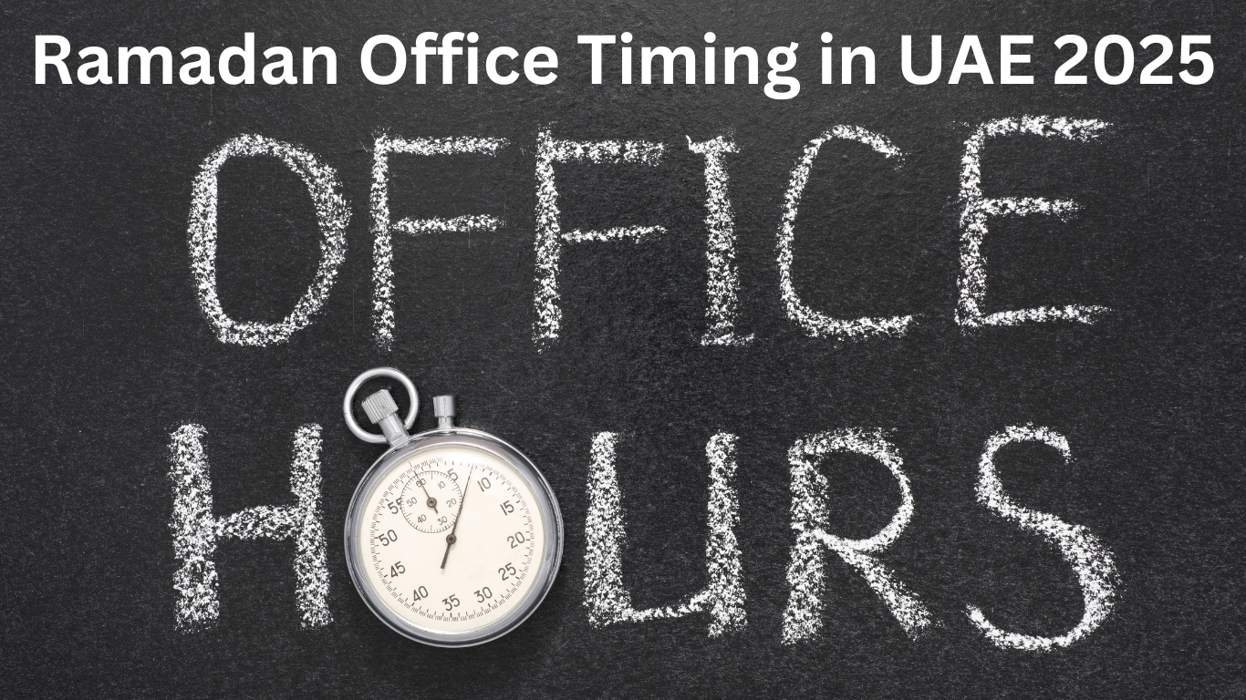 Ramadan Office Timing in UAE 2025